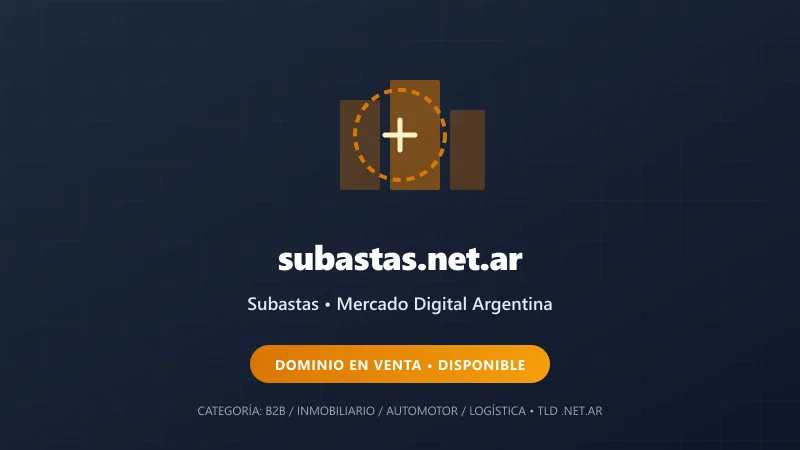 Identidad gráfica y activo digital para Subastas en Argentina